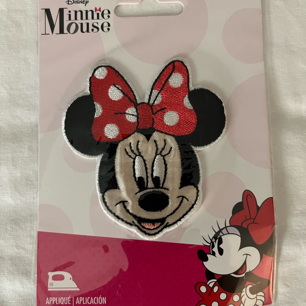 Simplicity Minnie Mouse Hair Patch - Red and Black